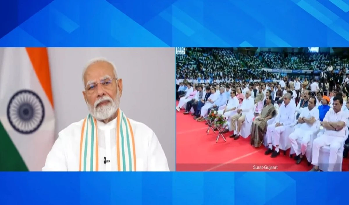 जल संचय जन भागीदारी पहल की PM Modi ने की शुरुआत, बोले- ये भारत की सांस्कृतिक चेतना का हिस्सा है