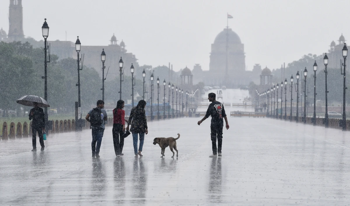 दिल्ली में बारिश की संभावना