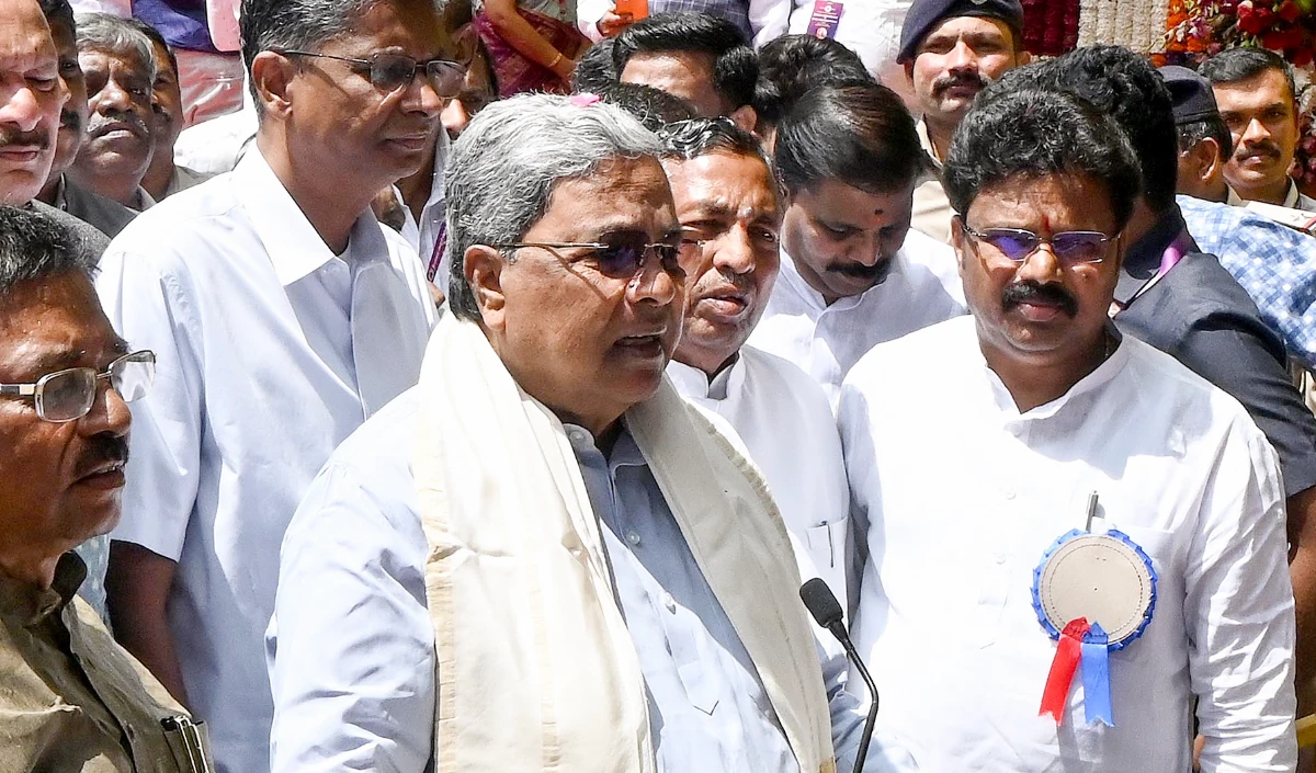 फिर छिड़ी भाषा पर जंग: सिद्धारमैया का केंद्र पर वार, बोले- कन्नड़ की उपेक्षा क्यों?