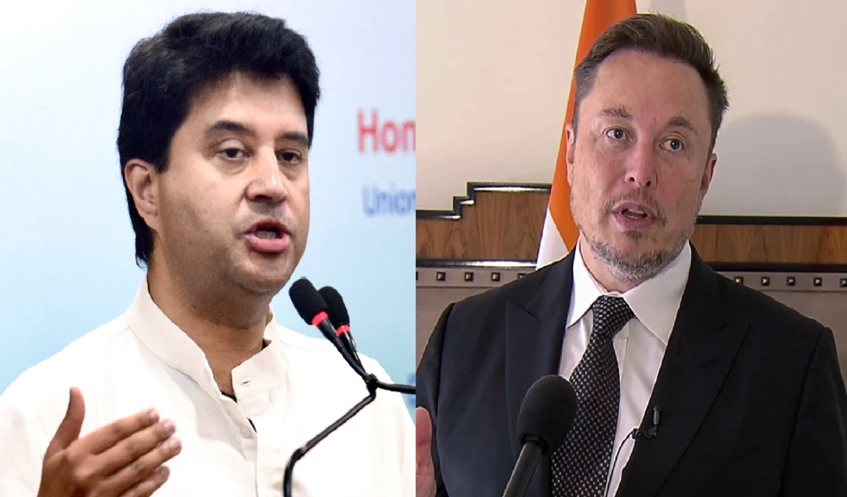 Elon Musk के Starlink की भारत में एंट्री! ज्योतिरादित्य सिंधिया ने कर दिया बड़ा ऐलान