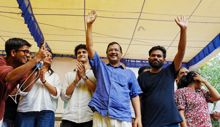 जंतर-मंतर पर बोले अरविंद केजरीवाल… ‘धर्मेंद्र प्रधान को हटाकर सोनम वांगचुक को देश का शिक्षा मंत्री बनाया जाए’