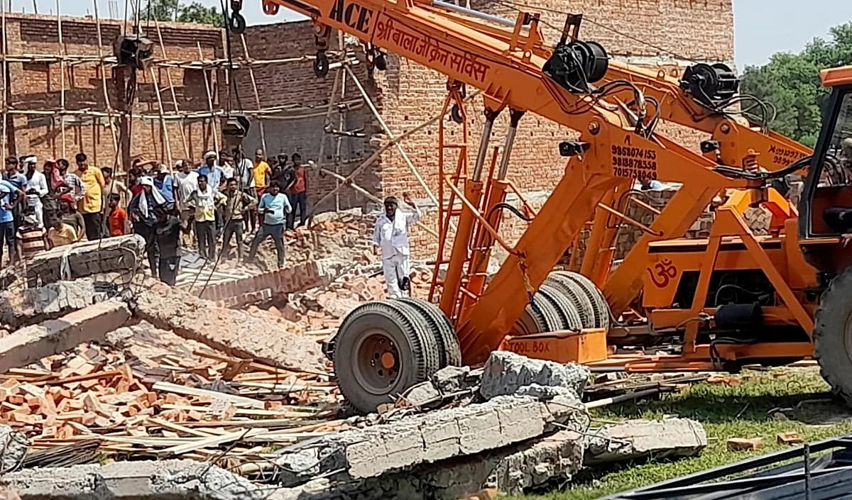 अमेठी में तूफान के दौरान दीवार गिरने से बुजुर्ग महिला की मौत
