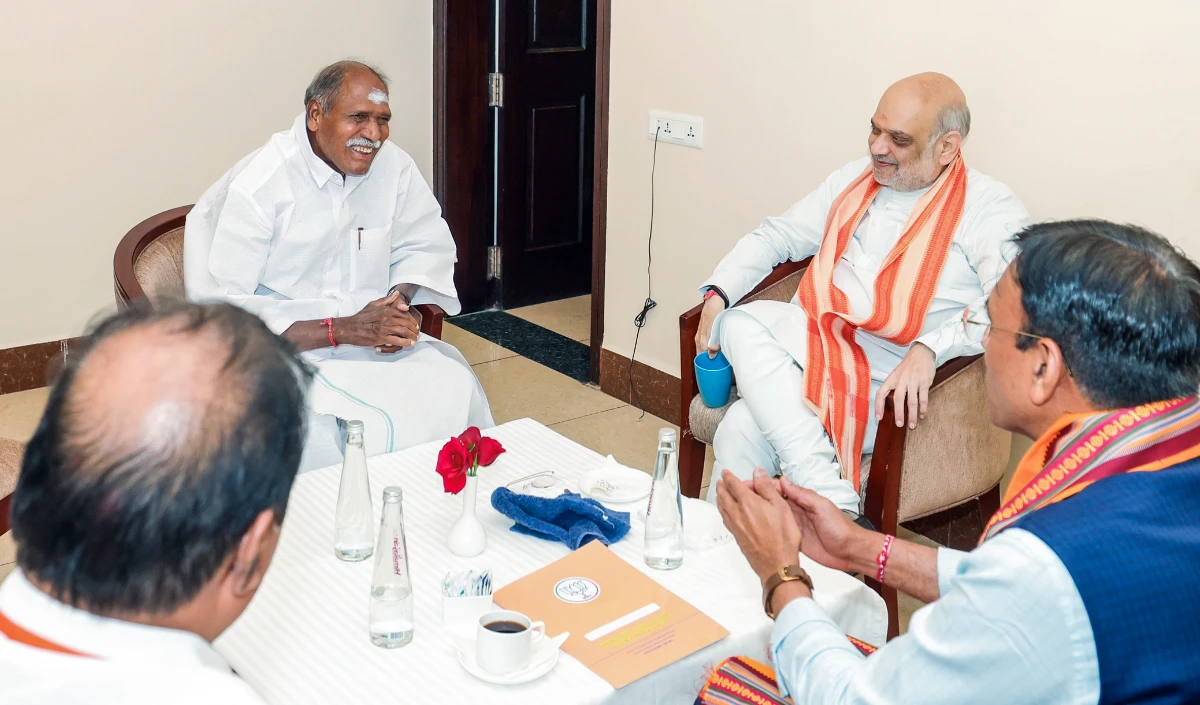 पुडुचेरी का सियासी भूचाल! पूर्ण राज्य के दर्जे पर अड़ी NR कांग्रेस, NDA के टूटने की कगार पर!