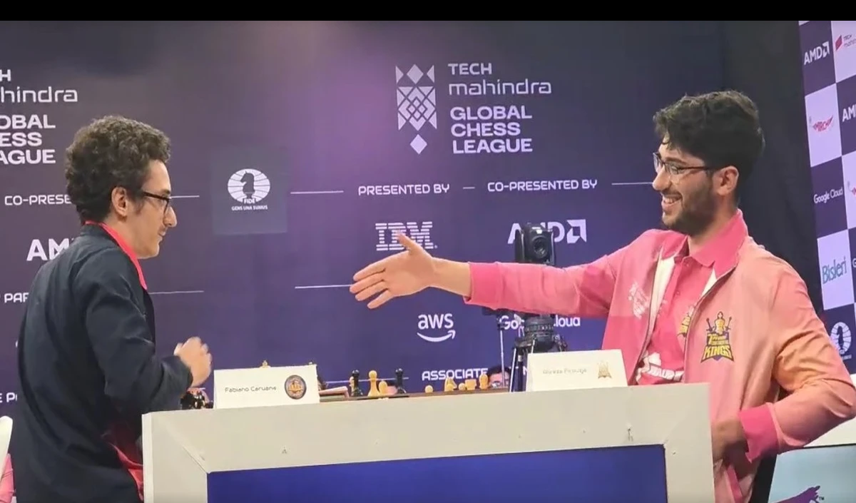 Global Chess League 2025 में फिर छाए अलीरेजा फिरोजजा, ट्रिवेणी कॉन्टिनेंटल किंग्स की लगातार जीत