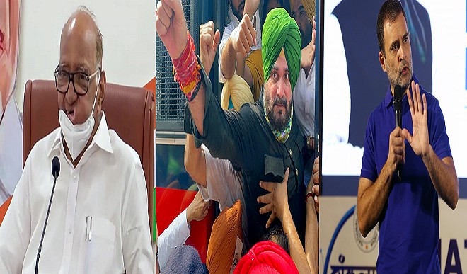 लखीमपुर हिंसा मामला पवार का सरकार पर निशाना सिद्धू का अल्टीमेटम, राहुल से मिले संजय राउत