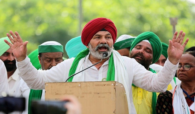 भारत के प्रधानमंत्री का अपमान टिकैत की शान, कहा- देश के लिए मोदी काला है