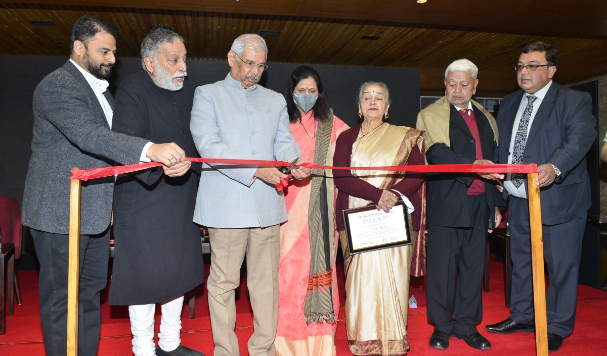 राज्यपाल राजेंद्र विश्वनाथ आर्लेकर ने ग्रेट वाॅल आॅफ शिमला का लोकार्पण किया