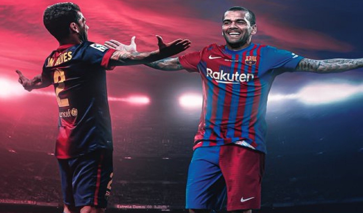 तीन बार की चैंपियंस लीग का खिताब जीत चुके Dani Alves की Barcelona क्लब में वापसी