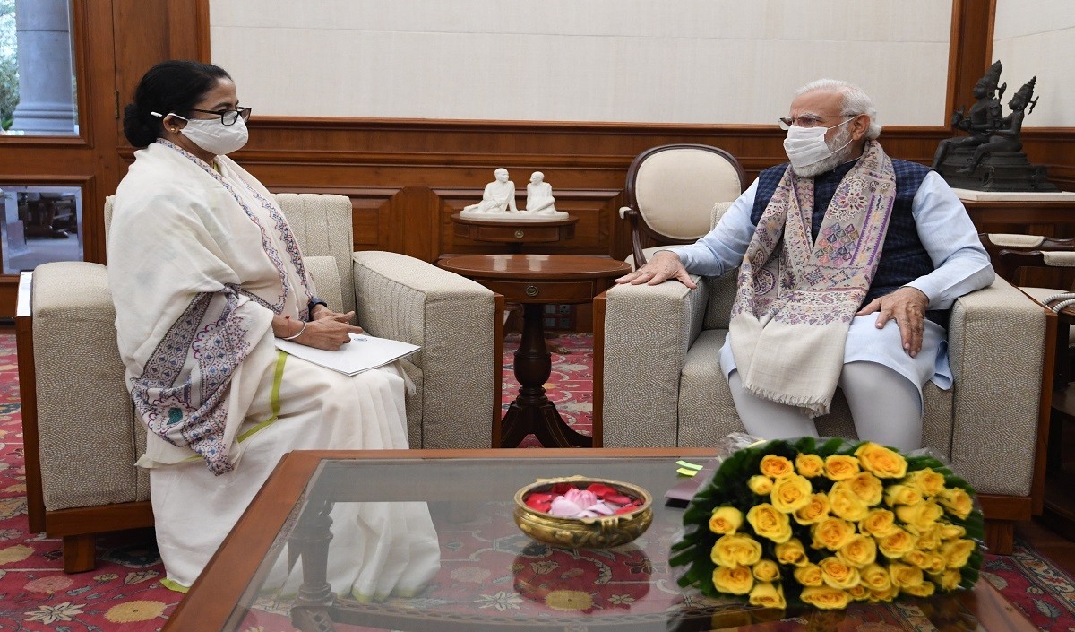 PM मोदी संग ममता दीदी की मुलाकात, BSF के अधिकार क्षेत्र को लेकर हुई चर्चा