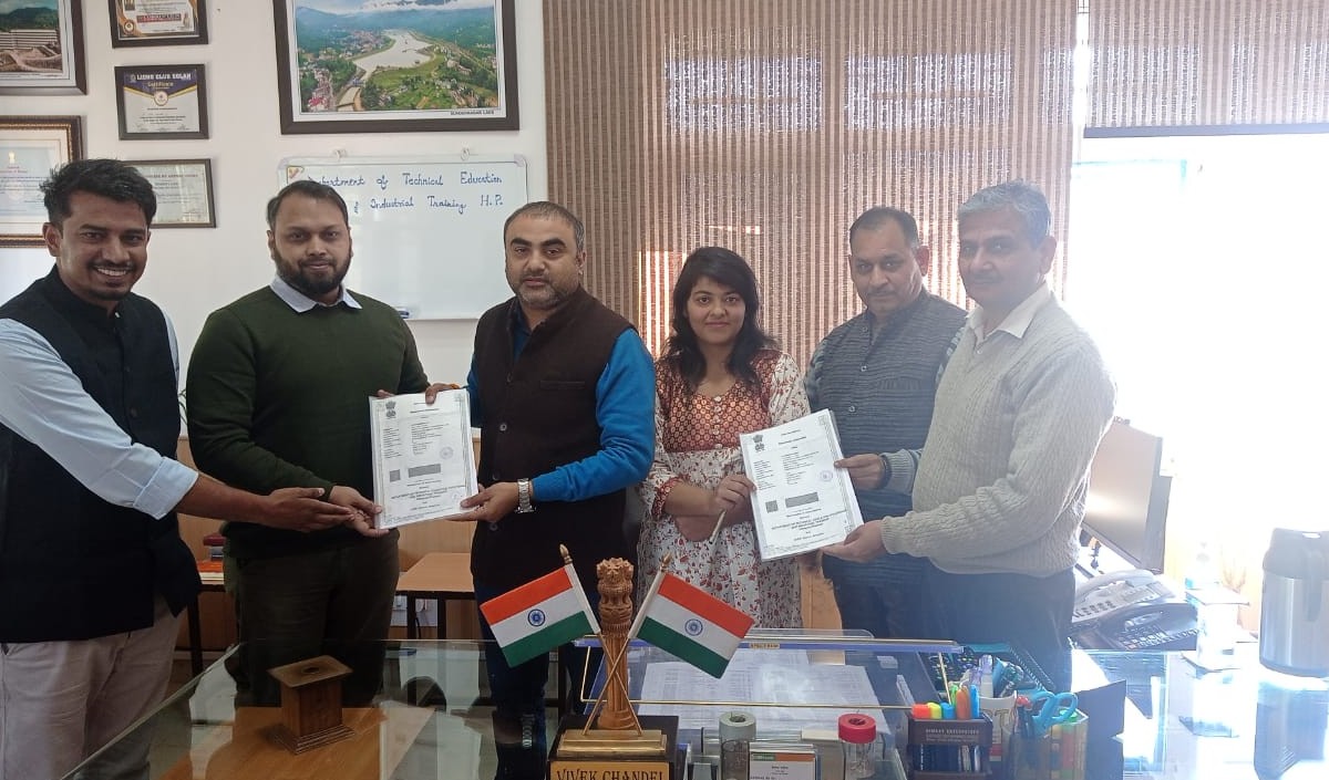 रोजगार योग्यता कौशल पर प्रशिक्षण के लिए तकनीकी शिक्षा विभाग और क्वेस्ट एलायंस के मध्य समझौता ज्ञापन पर हस्ताक्षर