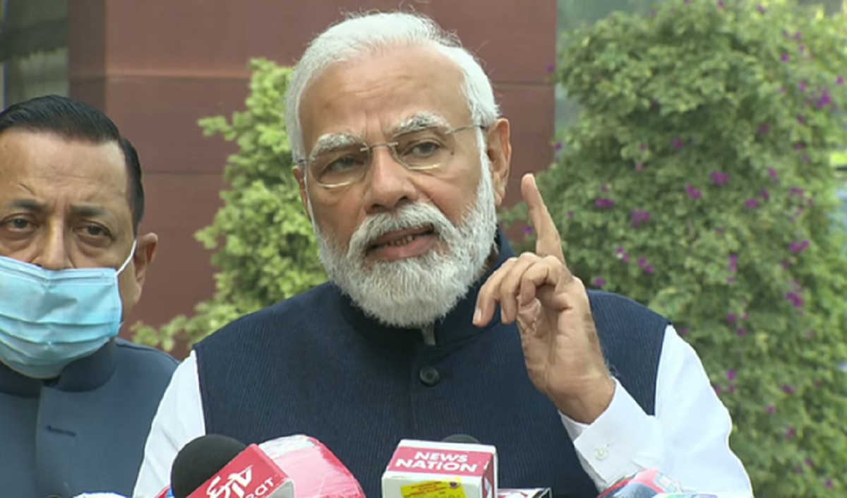 सरकार हर मुद्दे पर खुली चर्चा को तैयार, पीएम मोदी बोले- संसद में सवाल भी हो और शांति भी हो