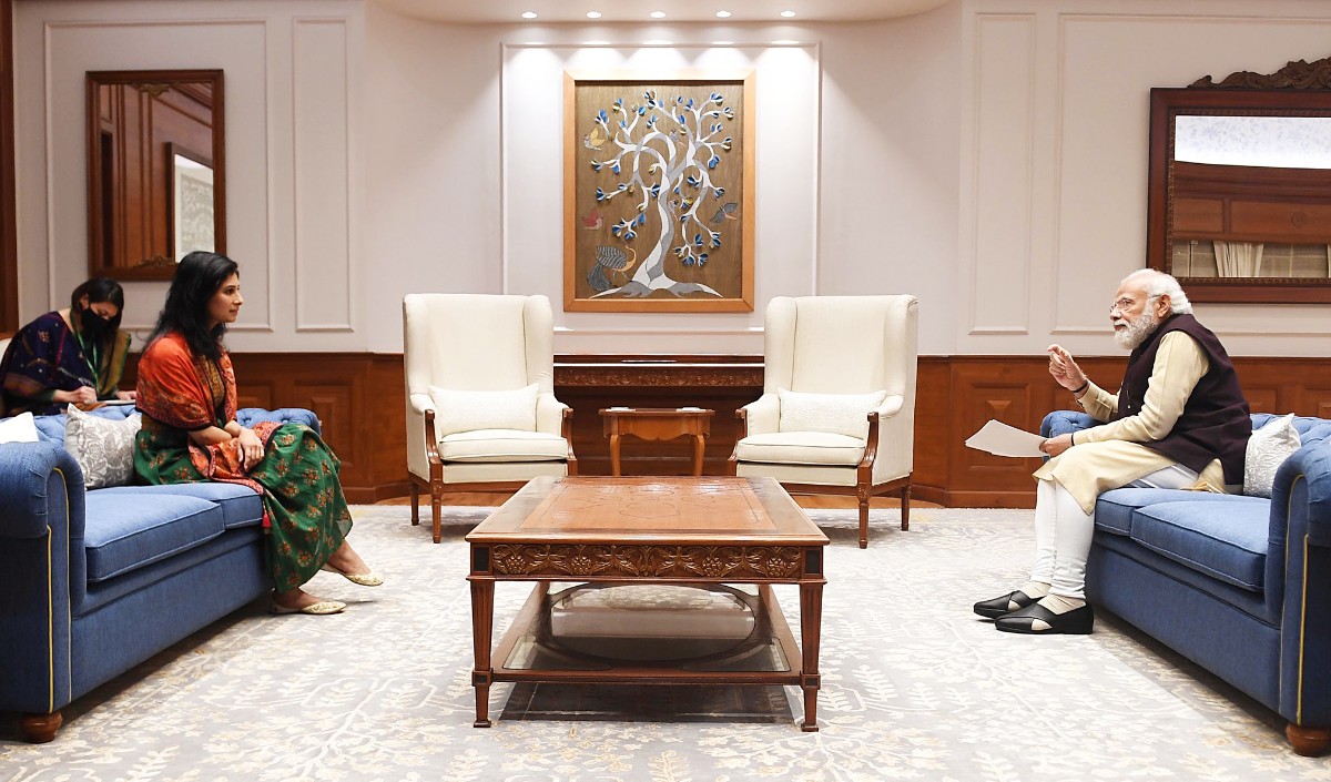 आईएमएफ की मुख्य अर्थशास्त्री गीता गोपीनाथ ने की प्रधानमंत्री मोदी से मुलाकात