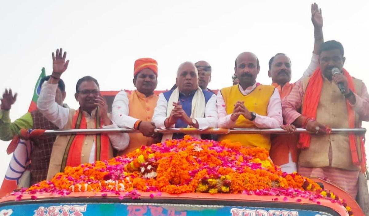 भाजपा की जन विश्वास यात्रा को मिल रहा जनता का समर्थन महिलाओं की दिखी भारी संख्या में भीड़