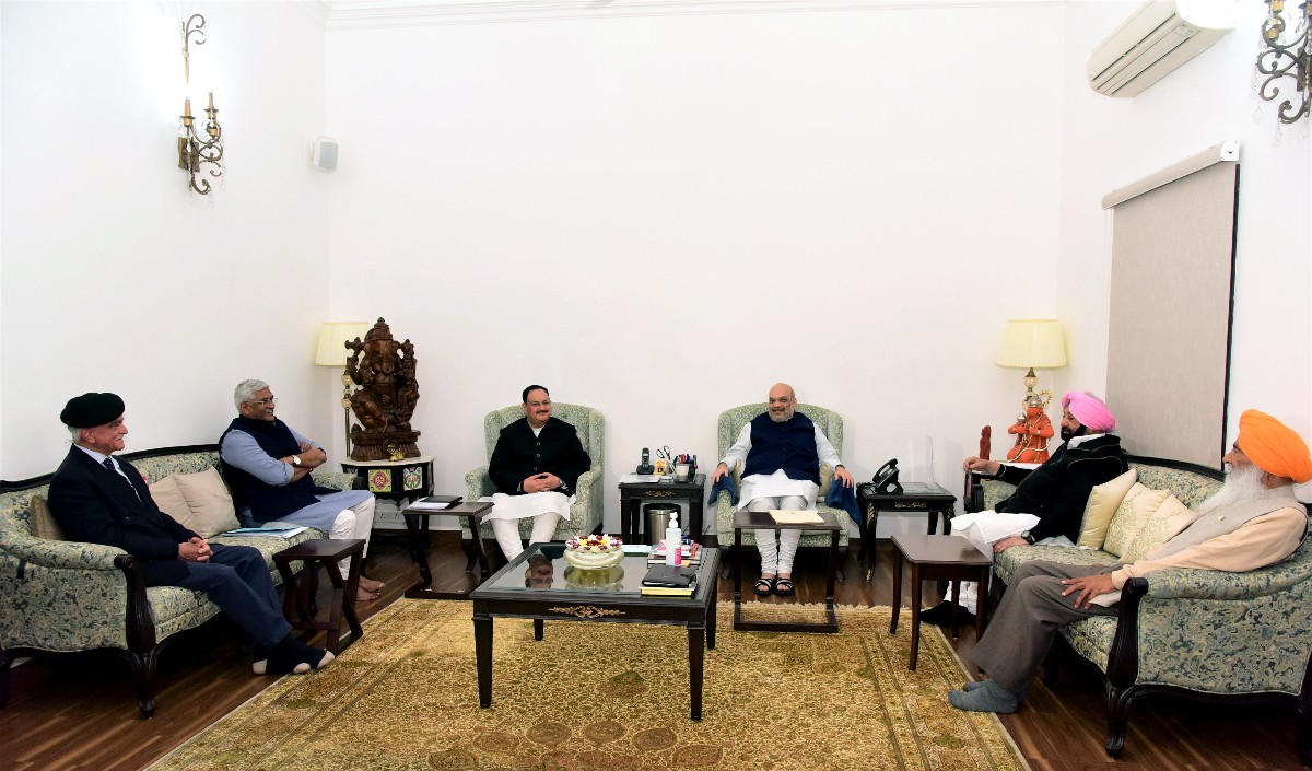 राष्ट्र की सुरक्षा पंजाब की प्रगति के लिए गठबंधन किया : अमरिंदर सिंह