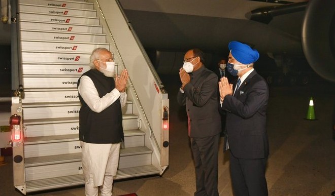 76वें UNGA सत्र को संबोधित करने न्यूयॉर्क पहुंचे पीएम नरेंद्र मोदी