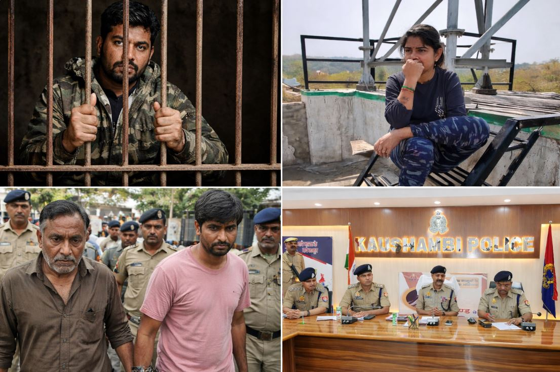 जिस पत्नी की हत्या के आरोप में पति गया था जेल, वह हरियाणा में अपने मौसेरे भाई के साथ मिली जिंदा