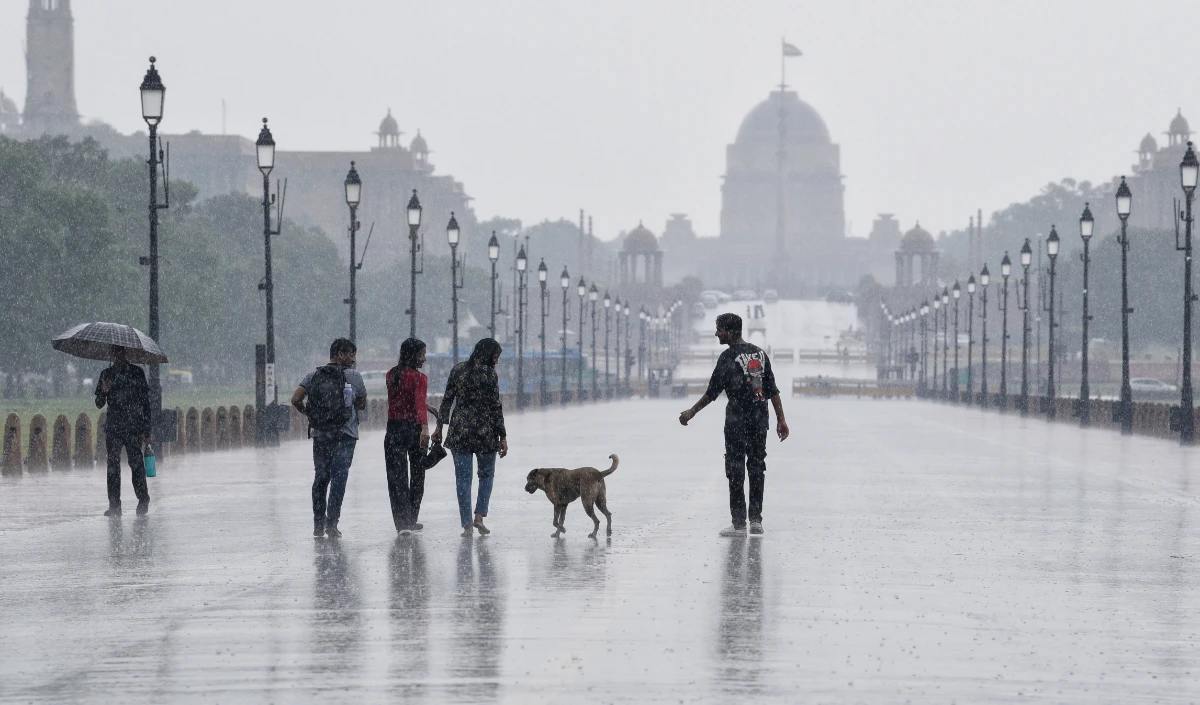दिल्ली में बारिश की संभावना, न्यूनतम तापमान सामान्य से 2.3 डिग्री कम