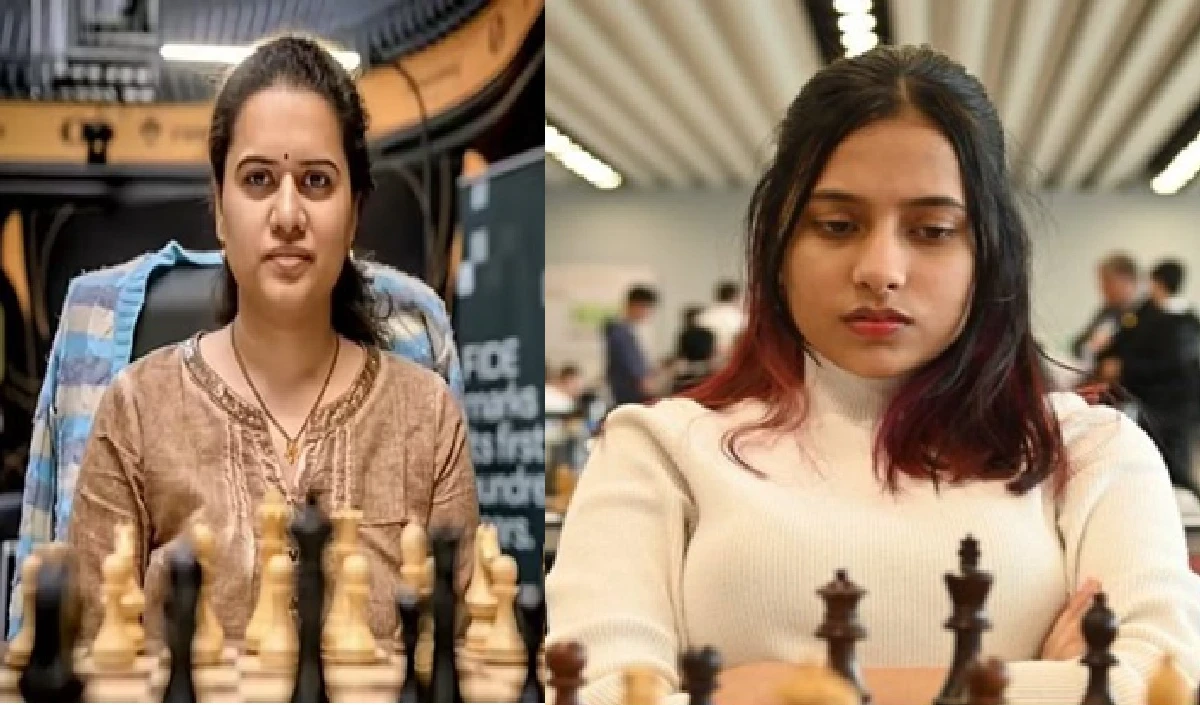 पहले गेम में कोनेरू हम्पी और दिव्या के बीच भिड़ंत, 1-1 पर ड्रॉ