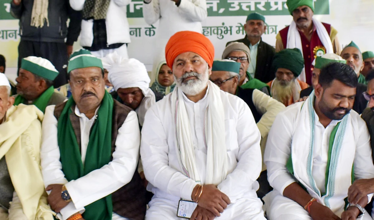 उप्र: राकेश टिकैत ने एसआईआर का समर्थन किया, मायावती को किसानों के लिए ‘नंबर वन मुख्यमंत्री’ बताया