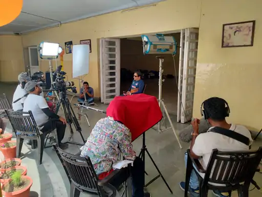 लखनऊ सुपर जॉइंट्स की प्रोडक्शन टीम पहुंची कानपुर क्रिकेटर कुलदीप यादव और अंकित राजपूत के होम ग्राउंड को किया अपने कमरे में कैद