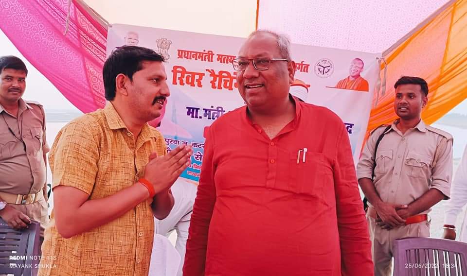 चाय किसी और की , जलेबी किसी और की खाते हैं ओमप्रकाश राजभर , बोले मंत्री संजय निषाद