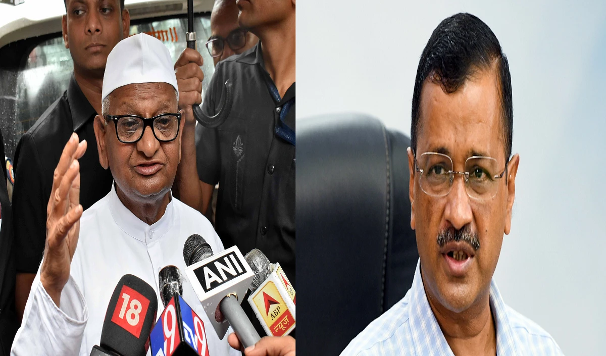 गुजरात में केजरीवाल ने किया अन्ना हजारे का जिक्र कहा- वे कहते थे कि राजनीति कीचड़ है