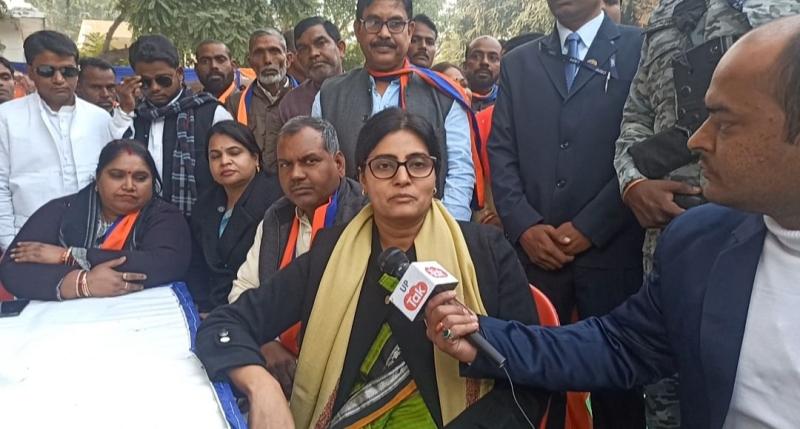 2023 में अपना दल (एस) को नंबर-1 बनाना है बोलीं-अनुप्रिया:OBC आरक्षण के बिना निकाय चुनाव नहीं होगा