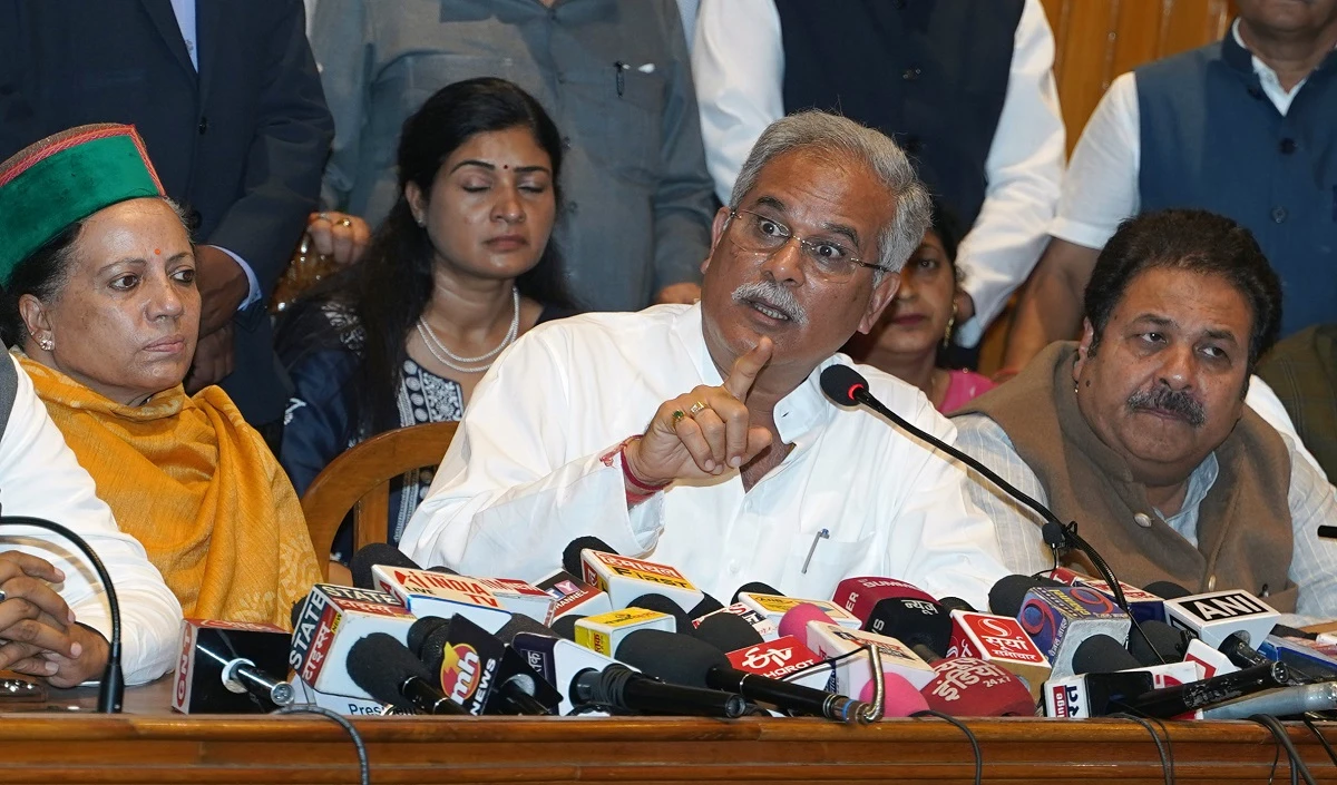 ईडी और आईटी का जल्दी ही छत्तीसगढ़ में पडे़गा छापा : बघेल