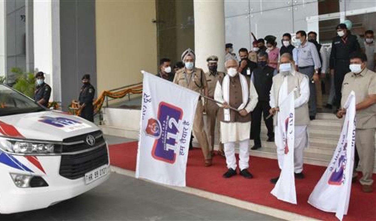 डायल 112 परिवार के लिए बनी वरदान: घर से लापता तीन बच्चों को परिजनों तक सकुशल पहुंचाया