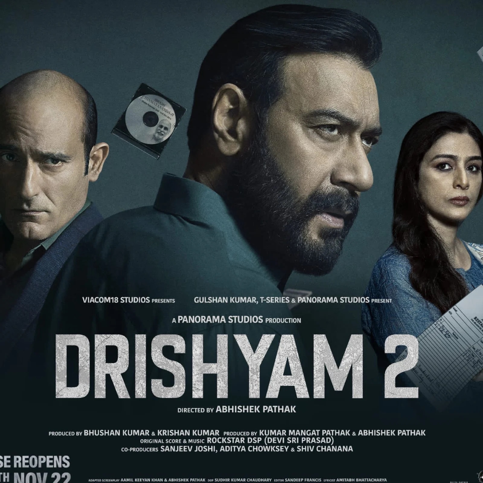 बॉक्स ऑफिस पर दृश्यम 2 का कमाल: दूसरे दिन करीब 22 करोड़ का कलेक्शन किया