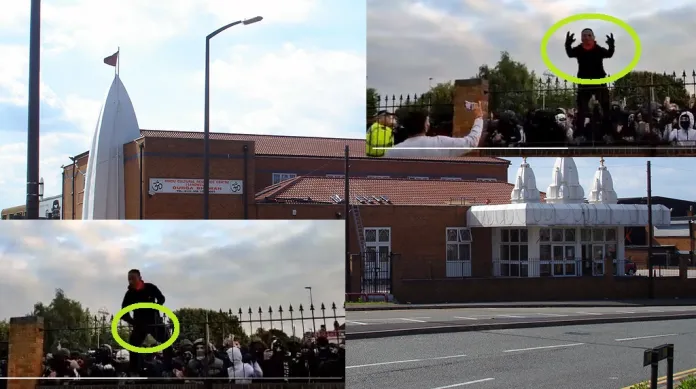 इंग्लैंड में हिंदू मंदिर को कट्टरपंथी मुसलमानों की भीड़ ने घेरा, लगाए अल्लाह-हु-अकबर के नारे