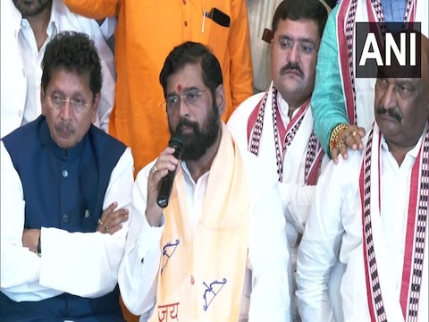 सत्‍ता के लिए जिन्‍होंने हिंदुत्‍व छोड़ा विचारधारा छोड़ी वो हमें गद्दार कह रहे हैं: एकनाथ शिंदे