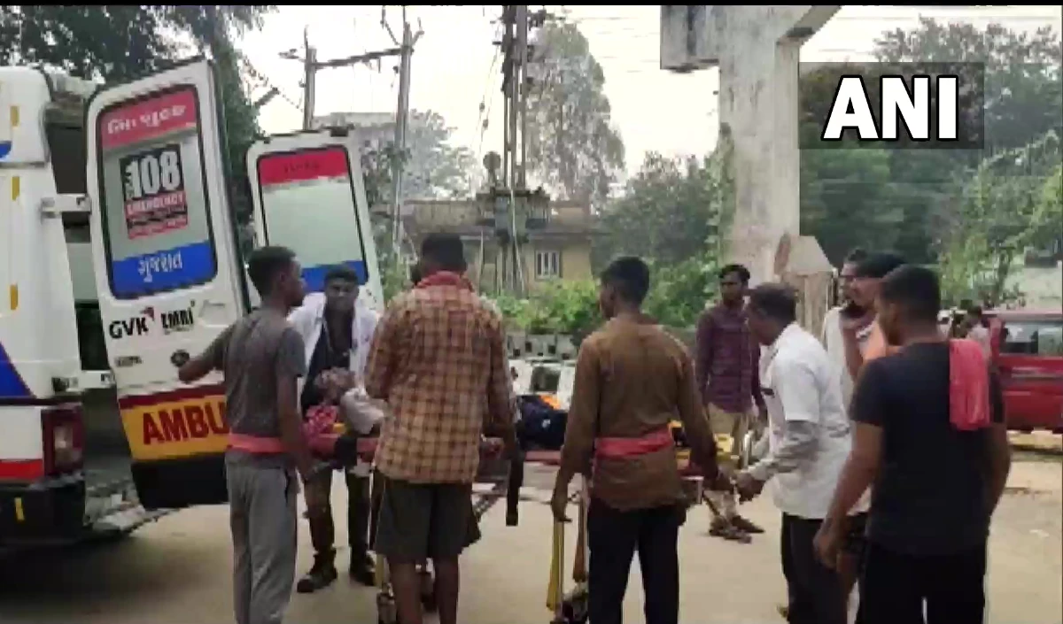 गुजरात में भीषण सड़क हादसा कार की जोरदार टक्कर में 6 श्रद्धालुओं की मौत