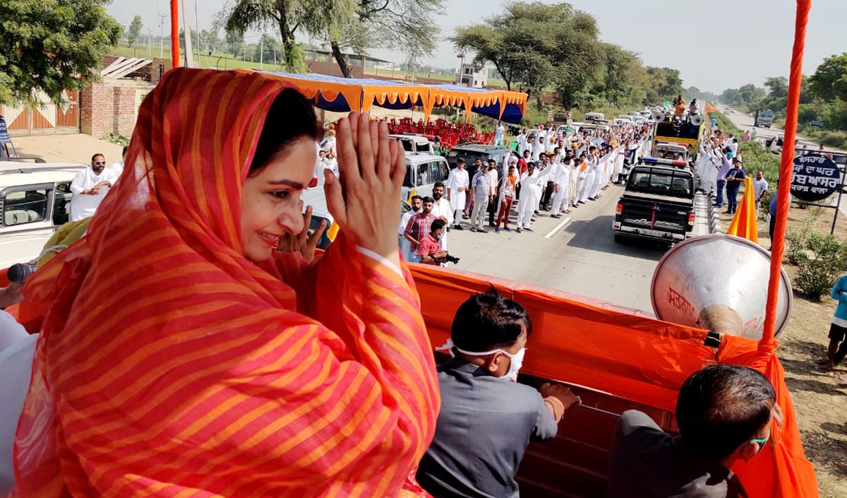 चन्नी को मुख्यमंत्री पद का चेहरा घोषित करना उनके भ्रष्टाचार पर मुहर है: हरसिमरत