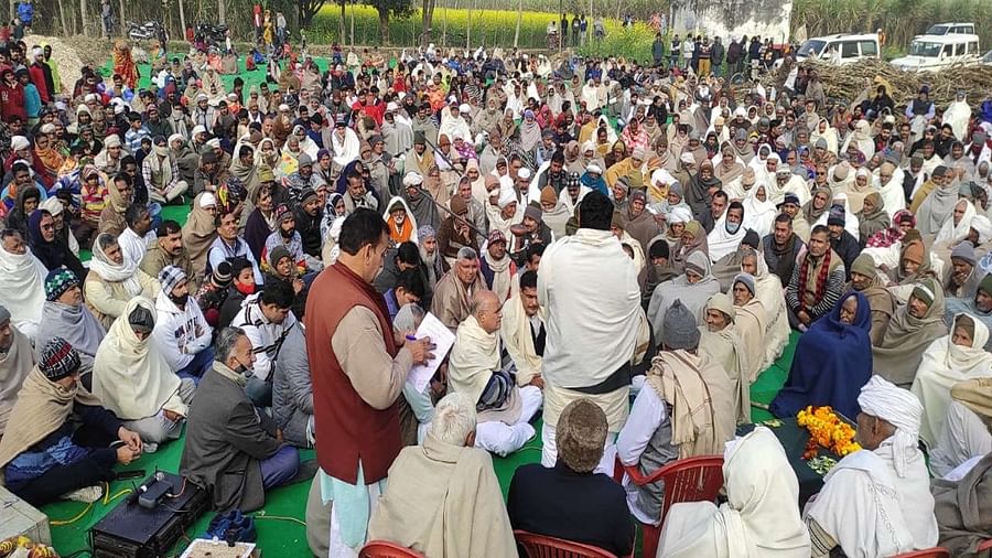 बागपत में RLD प्रत्याशी ने उड़ाई आचार संहिता की धज्जियां बिना परमिशन की जनसभा