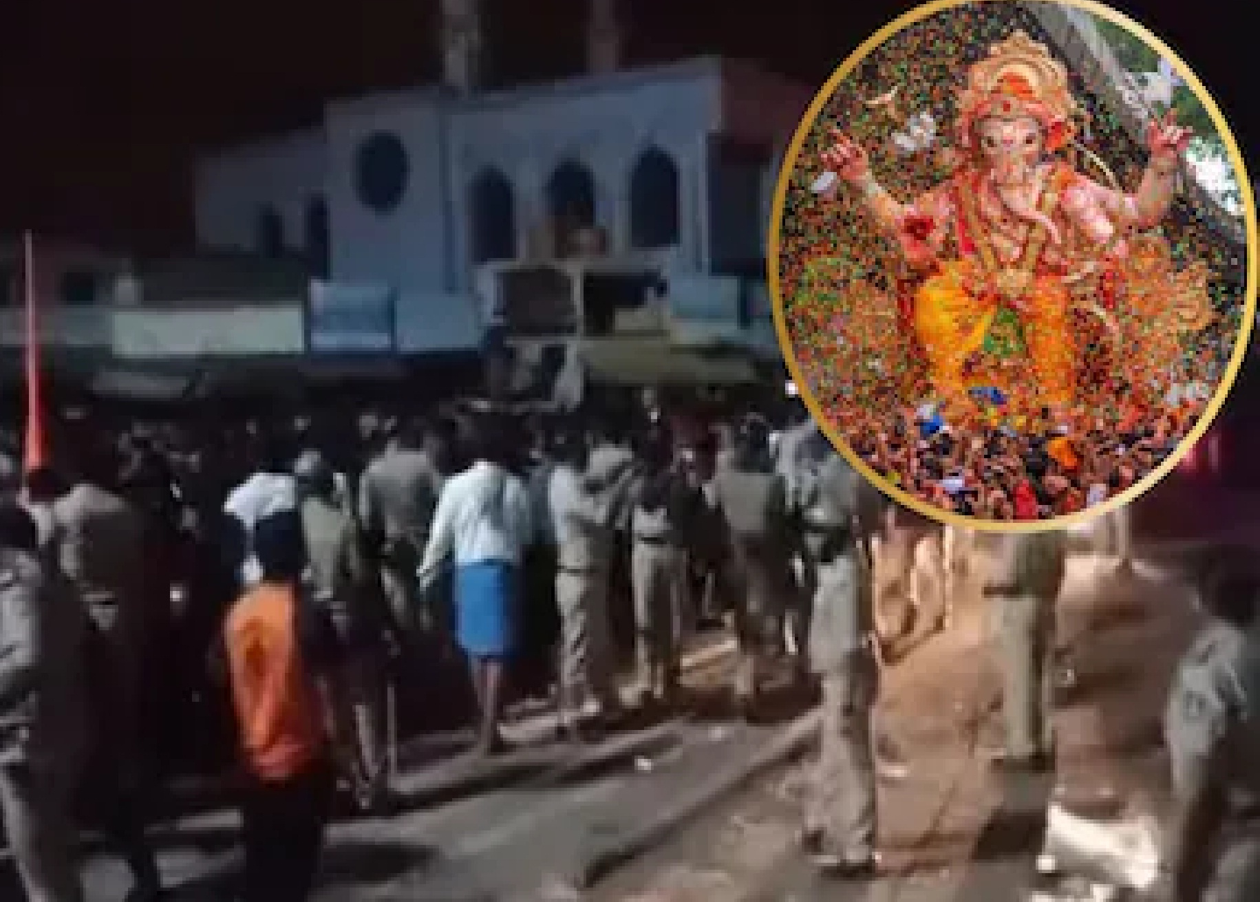 तोड़फोड़-आगजनी...गणेश प्रतिमा विसर्जन के दौरान फिर पत्थरबाजी, कर्नाटक में भी दिखा सूरत वाला पैटर्न