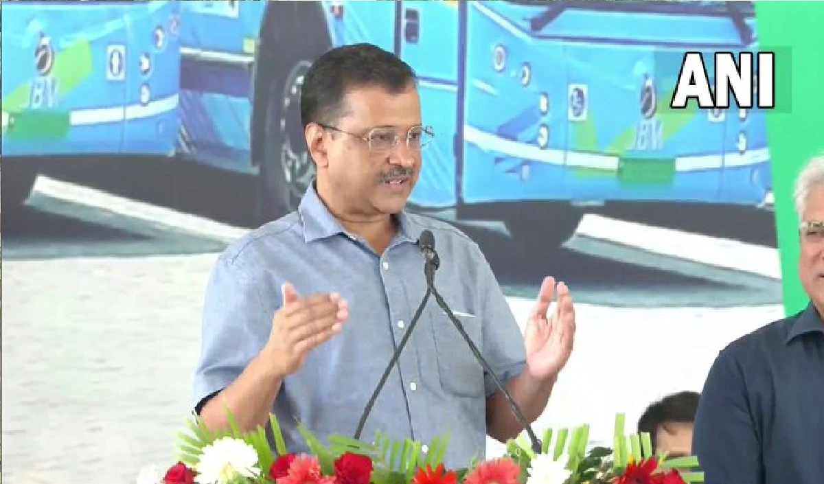 CM केजरीवाल ने दिल्लीवासियों को दी 97 नई ई-बसों की सौगात