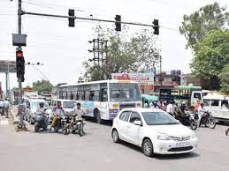 कानपुर...एक तिराहे पर 45 दिन में 2.40 करोड़ का चालान