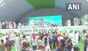 किसानों की महापंचायत हुई शुरू, राकेश टिकैत ने किया बड़े फैसले का ऐलान