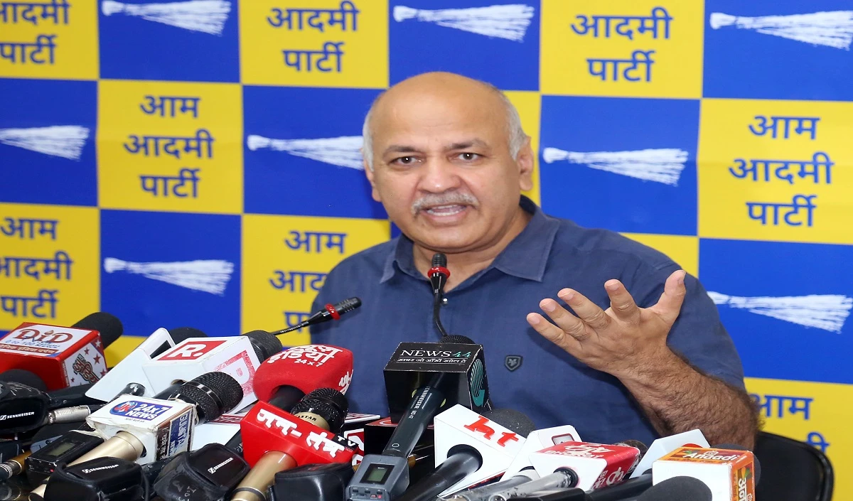 सिसोदिया बोले- बीजेपी सरकार से लोग परेशान गुजरात में आप बनाएगी सरकार