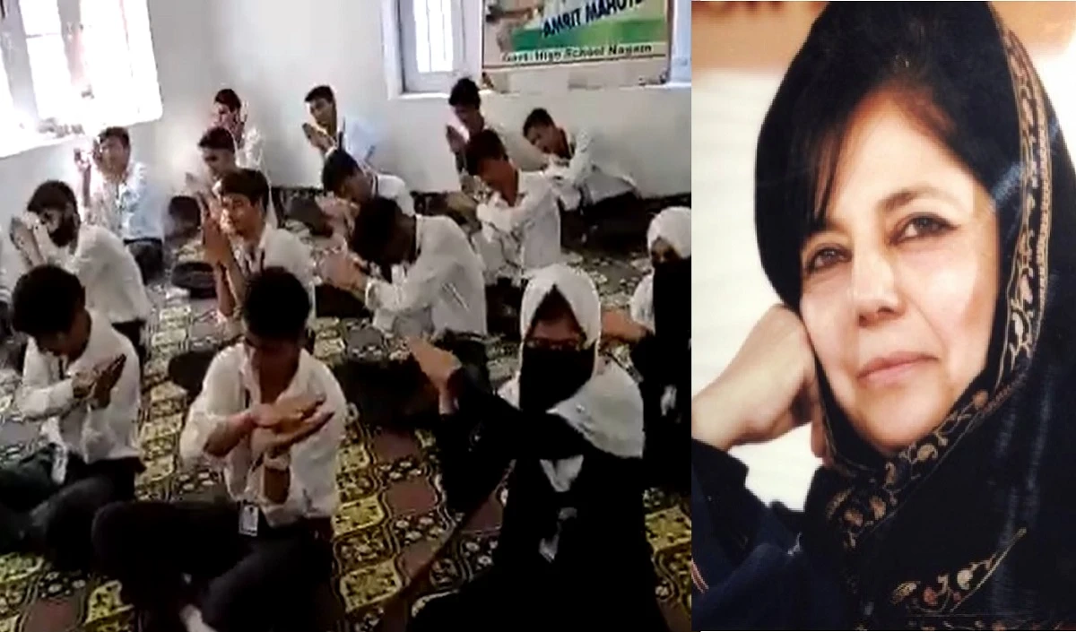 बापू के नाम पर झूठ फैला रहीं हैं महबूबा? कश्मीर के स्कूल में हिंदुत्व के एजेंडा वाले दावे की सच्चाई जानें