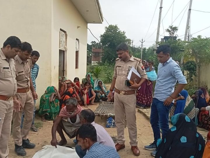 आजमगढ़ में हत्या के आरोपी के घर चला बुलडोजर मर्डर के दूसरे दिन कार्रवाई