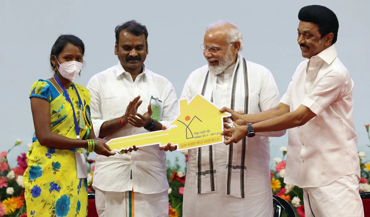 प्रधानमंत्री मोदी ने तमिल भाषा का जिक्र किया स्टालिन ने सच्चे संघवाद को लेकर साधा निशाना