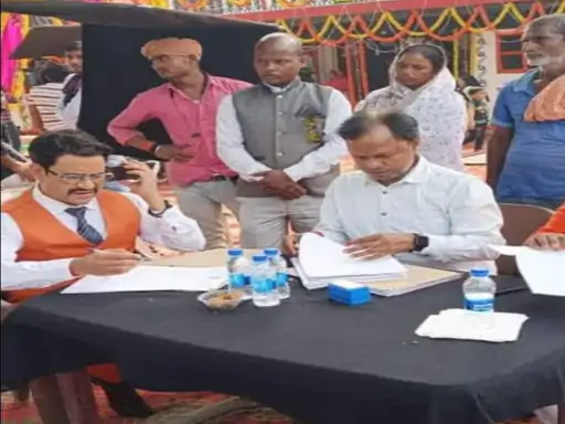 आजमगढ़ में निरहुआ बोले- गठबंधन से भाजपा को नुकसान नहीं: कहा- सड़कों के लिए 3123 लाख करोड़ दिए