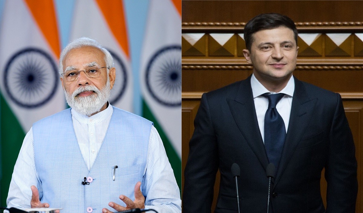 पीएम मोदी यूक्रेन के राष्ट्रपति जेलेंस्की से सोमवार को फोन पर करेंगे बातचीत