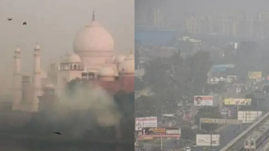 आगरा-मथुरा की भी हवा हुई जहरीली, AQI 400 के पार पहुंचने से अचानक डॉक्टर्स के यहां बढ़ने लगी भीड़