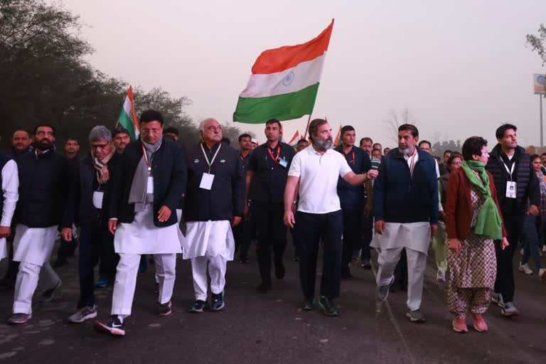 राहुल गांधी की हरियाणा जनसभा:खड़गे बोले- राहुल की लड़ाई महंगाई-बेरोजगारी से, मोदी-शाह को सिर्फ चुनाव से मतलब