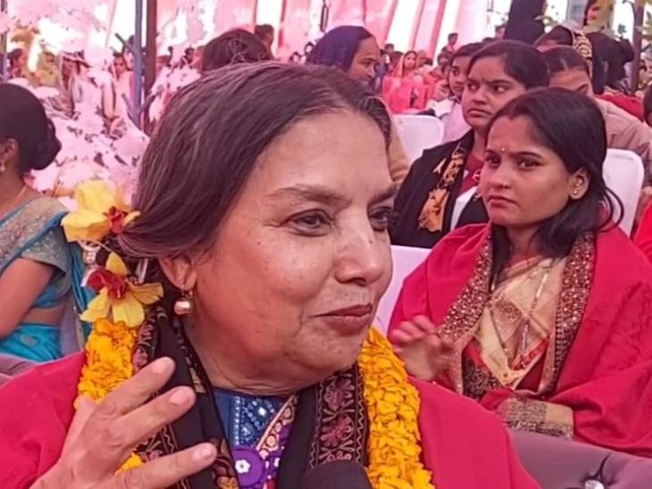 आजमगढ़:शबाना आजमी बोलीं- फिल्म पठान पर हो-हल्ला ठीक नहीं,कहा- जिन्हें लगता है फिल्म उनके लिए नहीं, वो न देखें, आजमगढ़ का नाम बदलने से क्या होगा