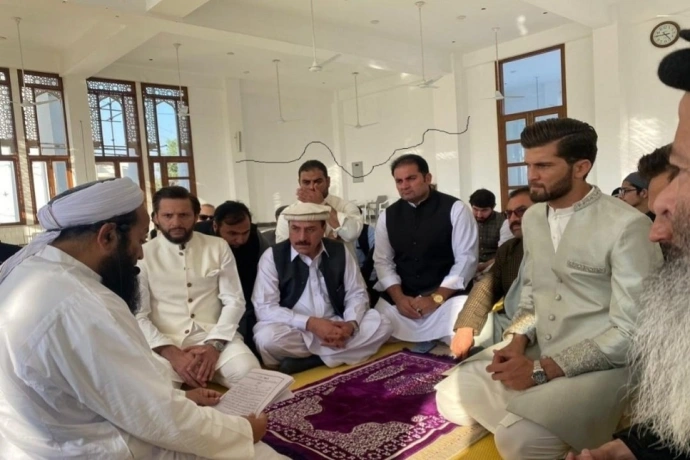 Pakistan: शाहीन अफरीदी ने कुबूल किया निकाह, बाबर आजम भी आए नजर