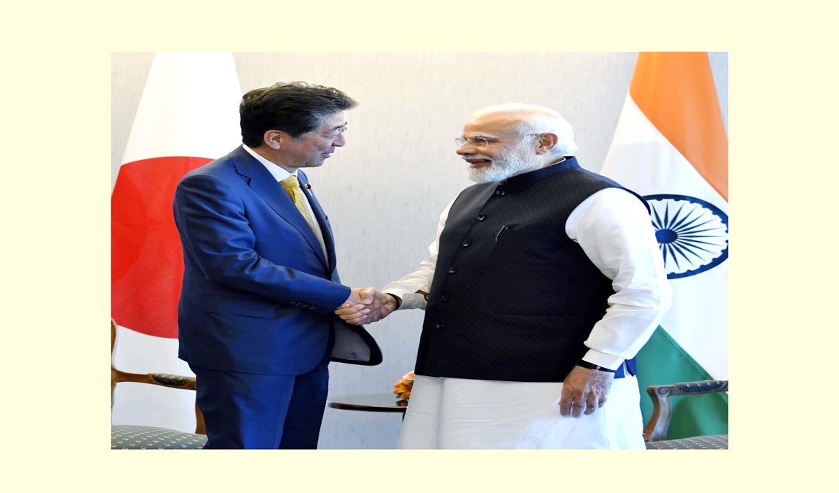 शिंजो आबे ने भारत-जापान गठजोड़ के लिये ठोस दृष्टि पेश किया
